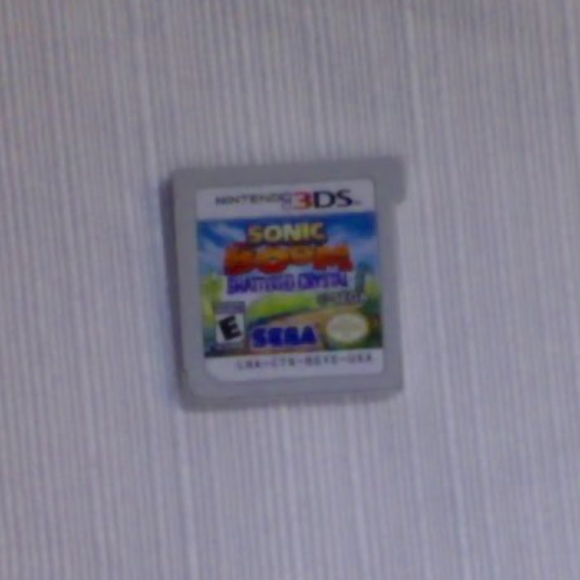 Nintendo 3DS sonic boom: shattered Crystal game